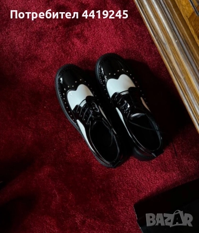 Мъжки елегантни лачени обувки 