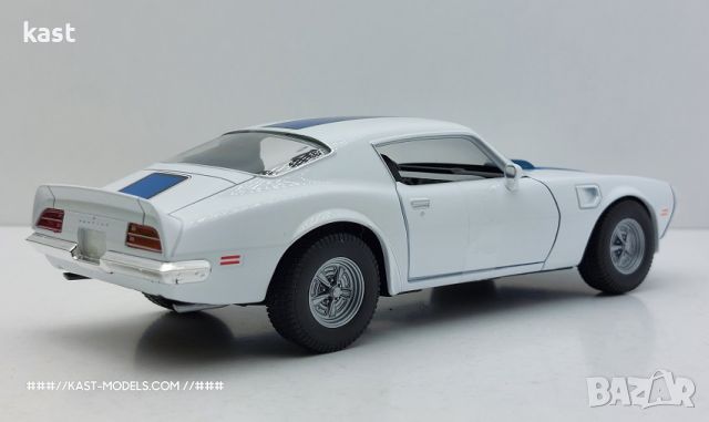 KAST-Models Умален модел на Pontiac Firebird Trans AM 1972 Welly 1/24, снимка 5 - Колекции - 46270976