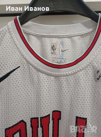 Оригинален потник на Chicago Bulls - 1994г. - Майкъл Джордан, снимка 4 - Баскетбол - 46567505