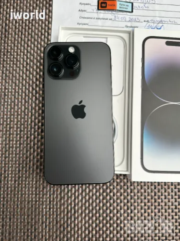 100% Батерия❗️ iPhone 14 Pro Max ❗️Лизинг от 64лв/м❗️ ГАРАНЦИЯ❗️ Space black / 128гб, снимка 3 - Apple iPhone - 47409599