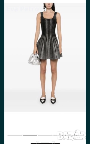 Maje оригинална дамска рокля S,M, снимка 12 - Рокли - 52483291