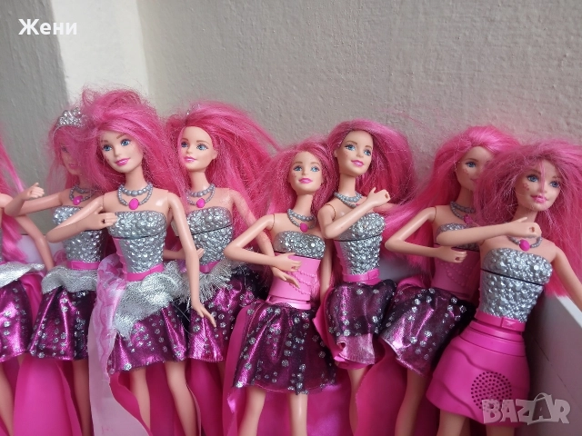 💖Оригинални кукли Барби Barbie Mattel с функции - музикални/светещи/пеещи, снимка 6 - Кукли - 52867646
