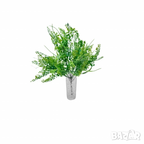 Изкуствена зелена аранжировка – Естествена свежест без поддръжка, снимка 2 - Други стоки за дома - 52137663