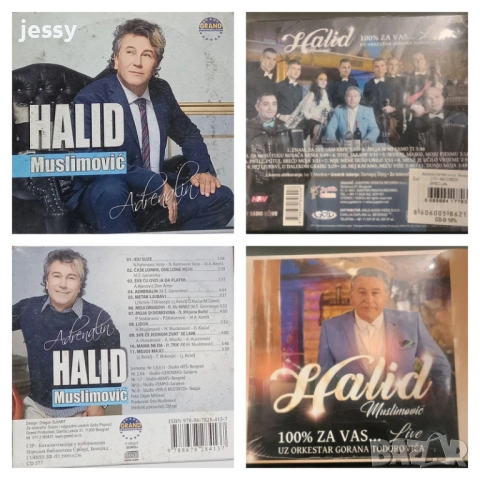 Halid Muslimovic - 100% za vas (live) / Adrenalin