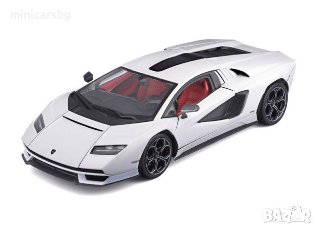 1:24 Метални колички: Lamborghini Countach LPI 800-4, снимка 4 - Колекции - 45481648