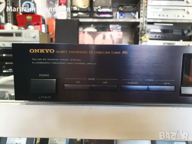 Тунер Onkyo T-4530 В отлично техническо и визуално състояние., снимка 3 - Декове - 47590155