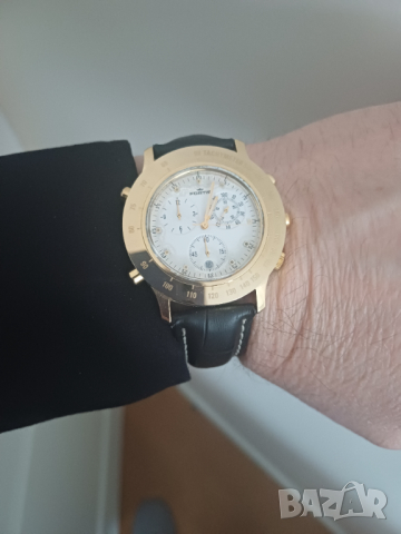 Оригинален швейцарски винтидж дрес часовник Fortis, бартер, снимка 2 - Мъжки - 44958354