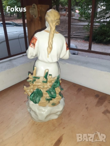 Уникална фигура статуетка руски порцелан маркировка, снимка 2 - Антикварни и старинни предмети - 53270477