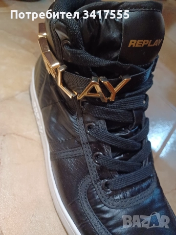 Дамски боти/кецове Replay, снимка 6 - Дамски боти - 52726698