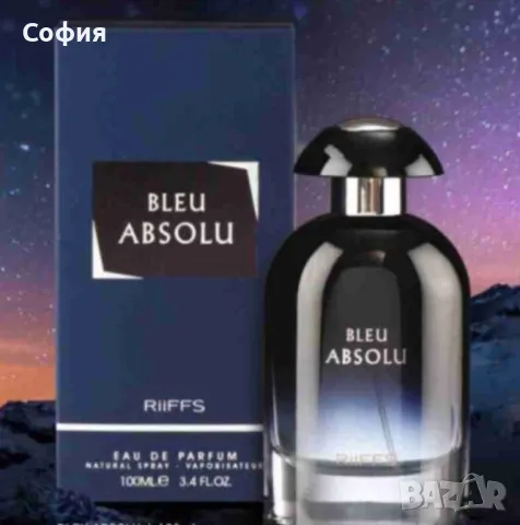 Парфюмна вода Riiffs Bleu Absolute 100 ml за мъже, снимка 3 - Мъжки парфюми - 48347886