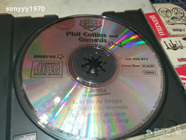 PHIL COLLINS AND GENESIS CD 0507251934, снимка 16 - CD дискове - 50919745