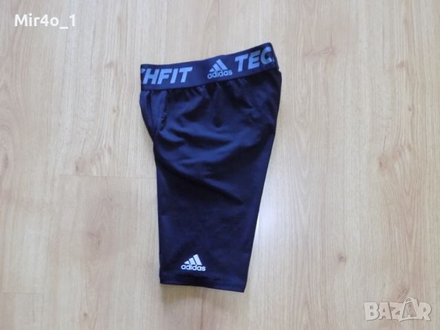 клин adidas techfit къси панталони шорти гащета анцуг оригинален мъжки спорт крос фитнес S, снимка 3 - Спортни дрехи, екипи - 46485238