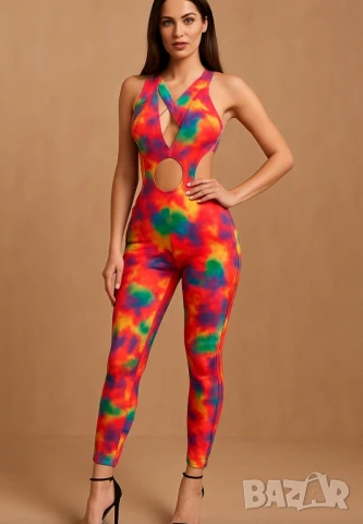 Цяло спортно боди/гащеризон