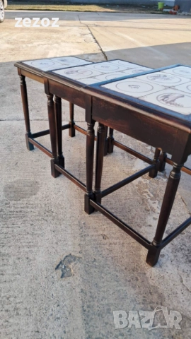 Масички с плочки-3бр., снимка 6 - Маси - 51804680