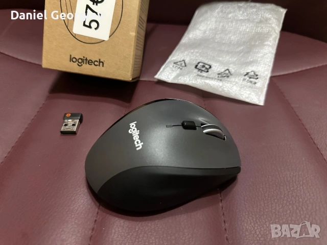 Нова Безжична Мишка Logitech M705 Marathon, снимка 3 - Клавиатури и мишки - 53650946