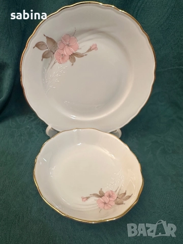 Троен сет на Oscar Schaller & Co, Bavaria, снимка 7 - Сервизи - 52979562