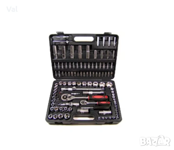 Професионален комплект гедоре 108 Части KRAFTROYAL 2060N