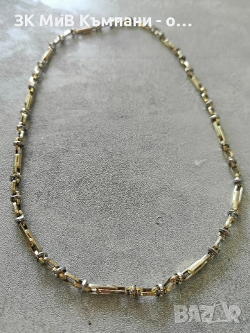 Златен синджир 13.36гр 14карата 54см , снимка 5 - Колиета, медальони, синджири - 54180845