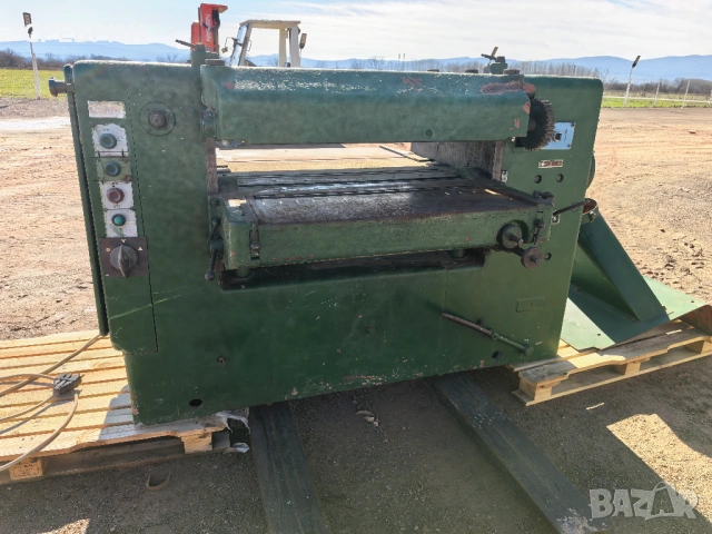 Двоен щрайхмус на 800 мм височина 200 мм с по 4 ножа на вал, снимка 16 - Други машини и части - 53474466