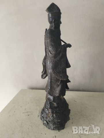 Стара китайска статуетка, снимка 6 - Други ценни предмети - 45349975
