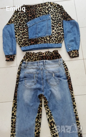 Нов Дамски Дизайнерски Комплект, снимка 5 - Спортни екипи - 53391282