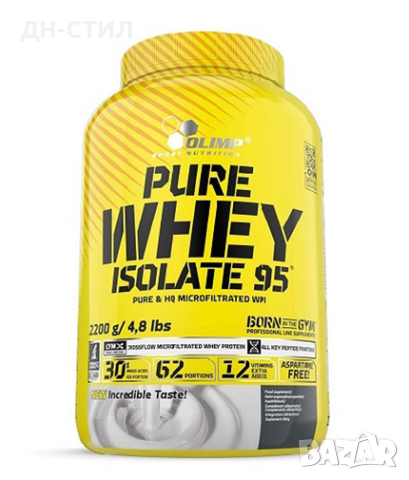 Суроватъчен протеин изолат OLIMP Pure Whey Isolate 95, снимка 1 - Хранителни добавки - 45062307