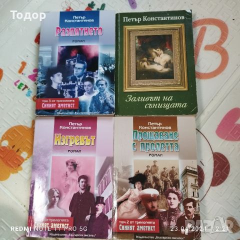 Романите на Петър Константинов 