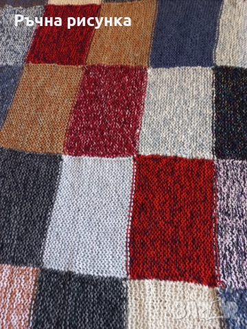Ръчно плетени меки винтидж одеала, снимка 7 - Други - 48809968