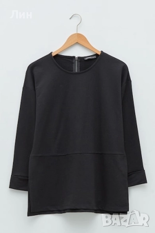 Нова блуза с цип 2-3 хл. , снимка 6 - Блузи с дълъг ръкав и пуловери - 52435019