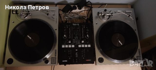 DJ екипировка/техника - 2 грамофона, миксер, 2 игли и 2 плочи