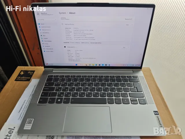 мобилен лаптоп LENOVO IdeaPad 5G 14Q8X05, снимка 2 - Лаптопи за работа - 48515388