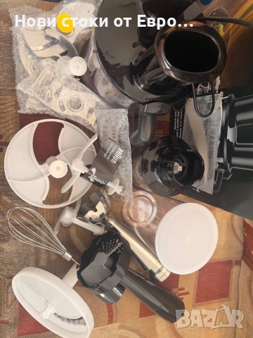 Ползван 3,4 пъти!  Пасатор BRAUN MultiQuick 7  Един бутон – всички скорости  За ефикасен процес на с, снимка 4 - Миксери - 53005956