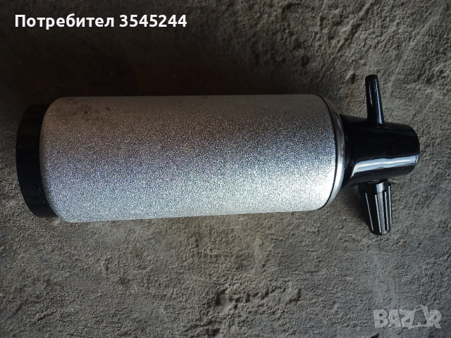 Метален сифон за газиране на напитки