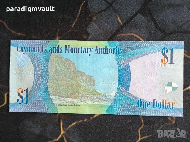 Банкнота - Кайманови Острови - 1 долар UNC | 2018г., снимка 2 - Нумизматика и бонистика - 53831041