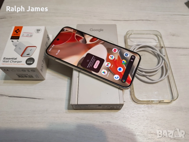 Като нов Google Pixel 9 Pro XL 5G 16 GB RAM 128 GB , снимка 3 - Други - 52307505