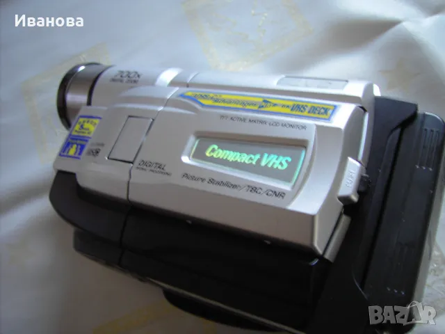 Продавам видеокамера JVC  vhs-c, снимка 3 - Камери - 48834475