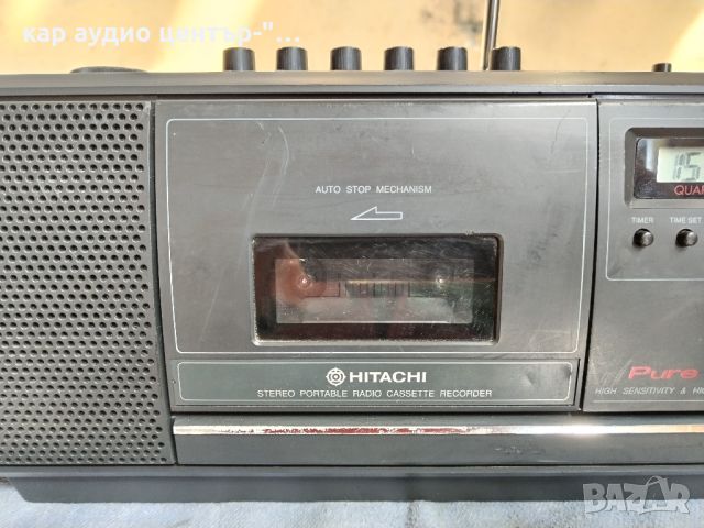 Hitachi trk-650e stereo radio cassette recorder, снимка 2 - Радиокасетофони, транзистори - 45402825