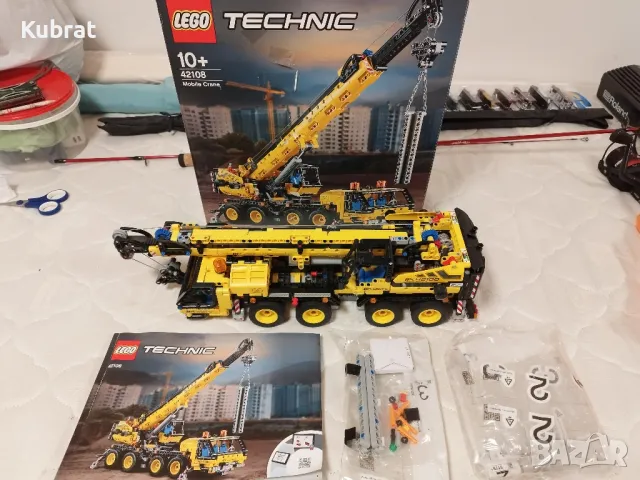 Лего техник LEGO® technic кран 8х8, снимка 2 - Образователни игри - 47730624