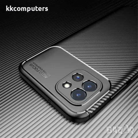 Samsung Galaxy A03 Удароустойчив Carbon Fiber Калъф и Протектор, снимка 7 - Калъфи, кейсове - 48611835