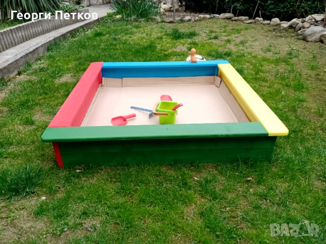 Пясъчник, цветен -110х110cм., снимка 9 - Други - 53524147