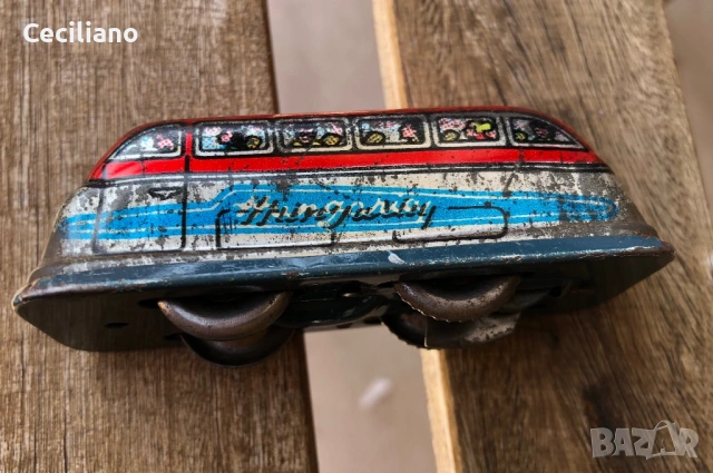 Старинни ламаринени играчки с навиване – Унгария и Германия“, снимка 8 - Антикварни и старинни предмети - 53835737