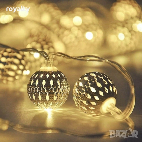 Коледни лампички – метални фигурки SD32, снимка 5 - Декорация за дома - 52121794