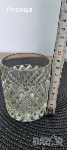 Единични бройки стъклени чаши Цена 2 евро/4 лв