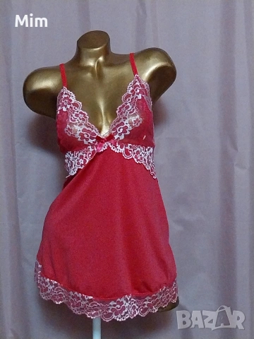 2XL К-т розова нощница и бикина, снимка 3 - Нощници - 53171291