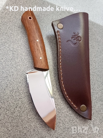 Ловен нож за дране / дерач от марка KD handmade knives ловни ножове