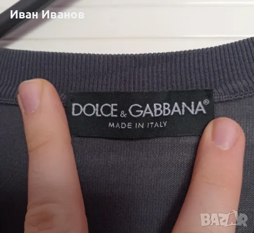 Оригинална фланела Dolce & Gabbana, снимка 3 - Блузи - 48738684