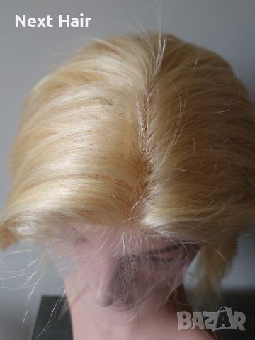 Руса лейс фронт перука естествена коса 35/40 см, снимка 12 - Аксесоари за коса - 45341942