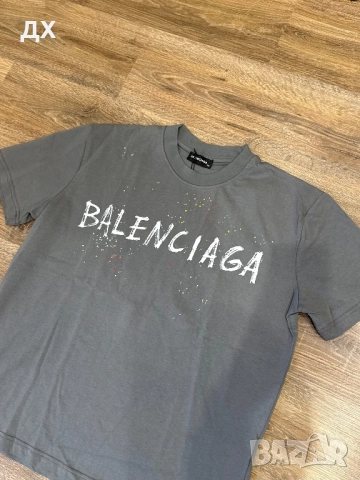 Мъжка тениска Balenciaga, снимка 2 - Тениски - 52513557
