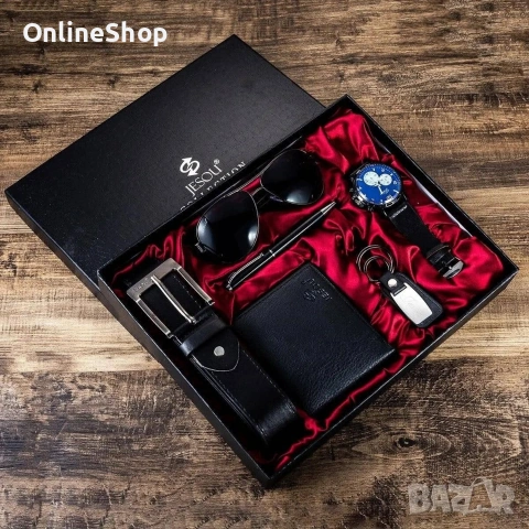 Jesou Collection мъжки подаръчен комплект, 6 в 1