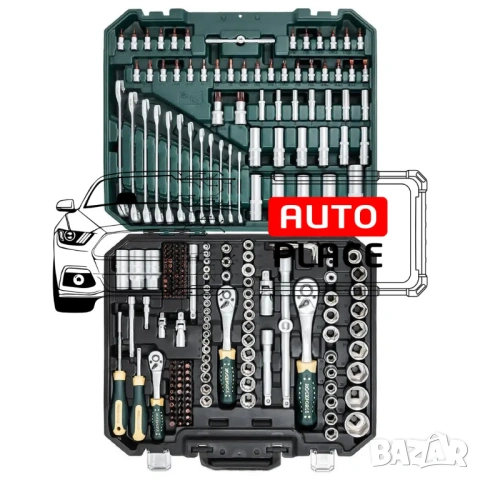 Гедоре 216 части 1/2“, 1/4“ и 3/8“ RockForce Premium XI-ON, снимка 4 - Гедорета - 53931428